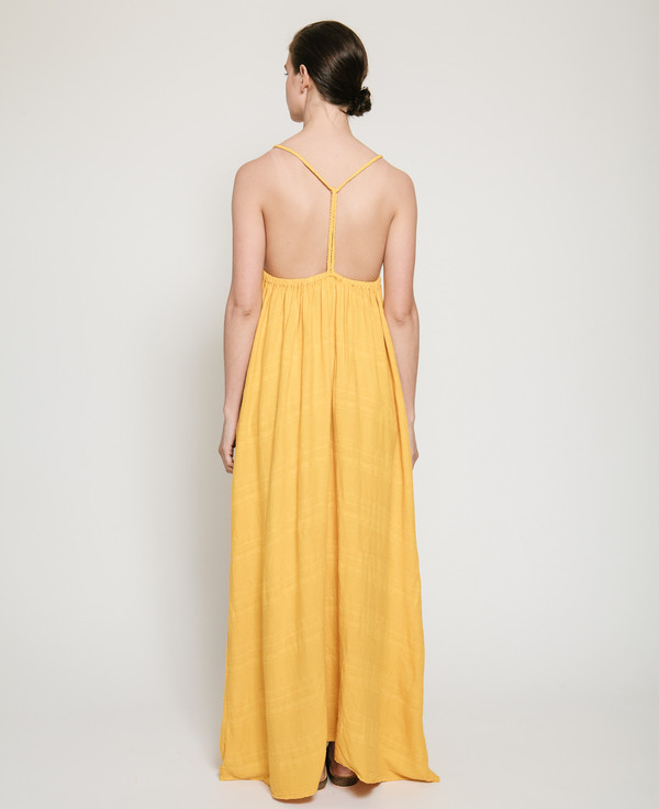 Nico Nico Mitchell Textured Dress in Mango Nico Nico Mitchell Textured Dress in Mango