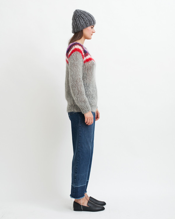 Maiami Mohair Campus Sweater Maiami Mohair Campus Sweater