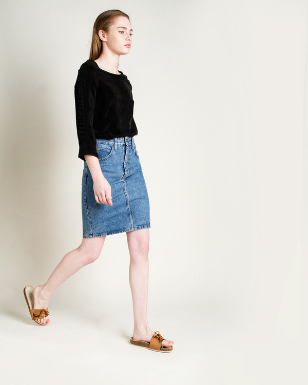 Objects Without Meaning Nia Ruffle Top Objects Without Meaning Nia Ruffle Top
