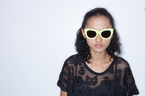 Karen Walker Northern Lights in Fluo yellow Karen Walker Northern Lights in Fluo yellow