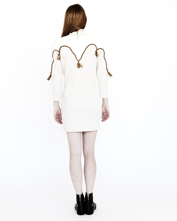 Nanushka Numa Applique Sweater Dress Nanushka Numa Applique Sweater Dress