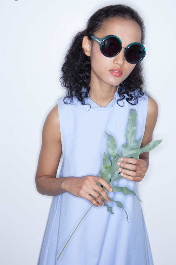 Karen Walker Orbit in Crystal Turquoise Karen Walker Orbit in Crystal Turquoise