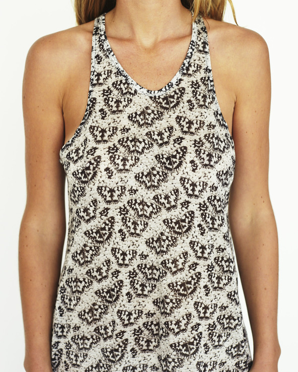 Devastee Papillon Tank Tunic Dress Devastee Papillon Tank Tunic Dress