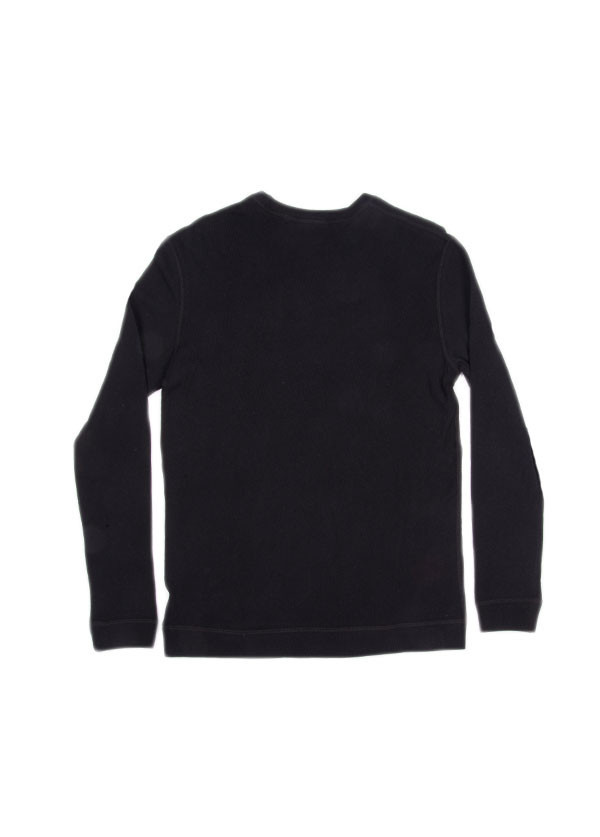 Naked & Famous Denim - Slim Crewneck Vintage Doubleface in Black Naked & Famous Denim - Slim Crewneck Vintage Doubleface in Black