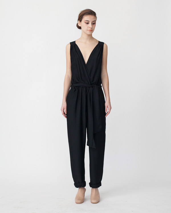 Sessun Victoire Jumpsuit in Black Sessun Victoire Jumpsuit in Black