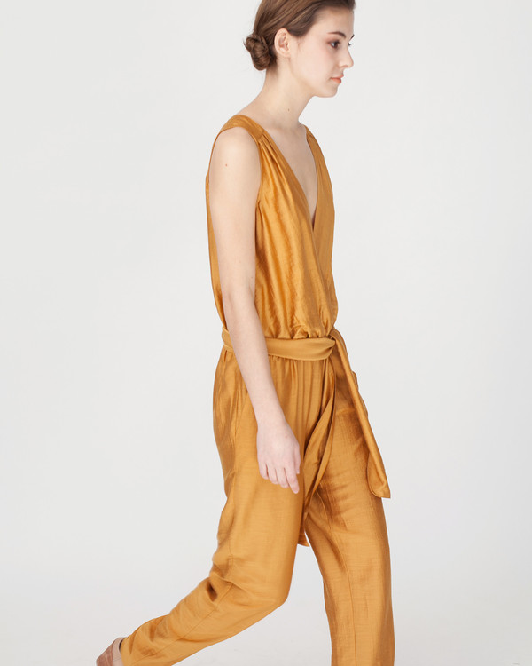 Sessun Victoire Jumpsuit in Mustard Sessun Victoire Jumpsuit in Mustard