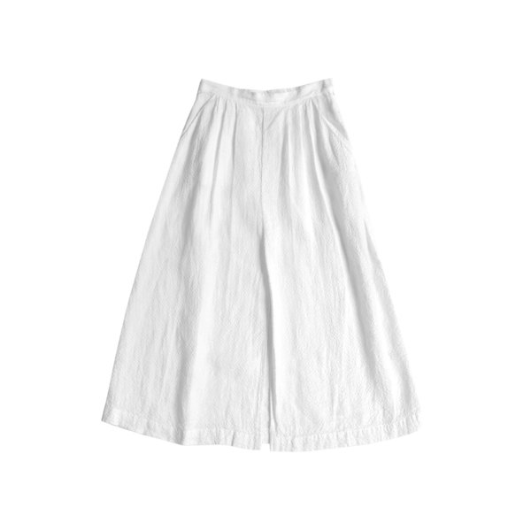 FIRSTRITE PLEATED SKIRT - WHITE FIRSTRITE PLEATED SKIRT - WHITE