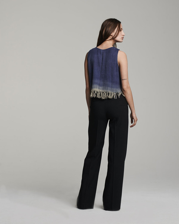 VOZ Apparel Dip Dye Fringe Top VOZ Apparel Dip Dye Fringe Top