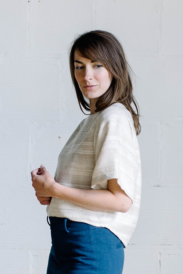 Megan Huntz June Top - Cream Megan Huntz June Top - Cream