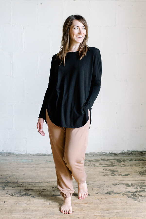 Groceries Apparel Karly Top - Black Groceries Apparel Karly Top - Black