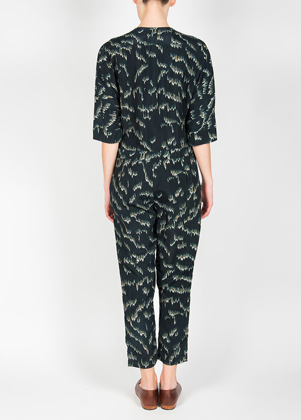 Objects Without Meaning - India Jumpsuit in Navy Aurora Objects Without Meaning - India Jumpsuit in Navy Aurora