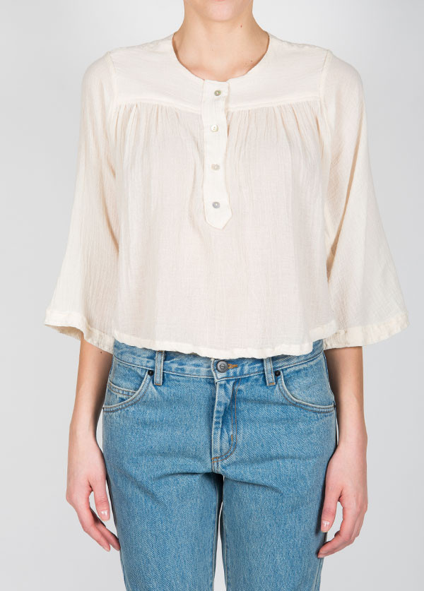 Objects Without Meaning - Kenza Top in Chalk Objects Without Meaning - Kenza Top in Chalk