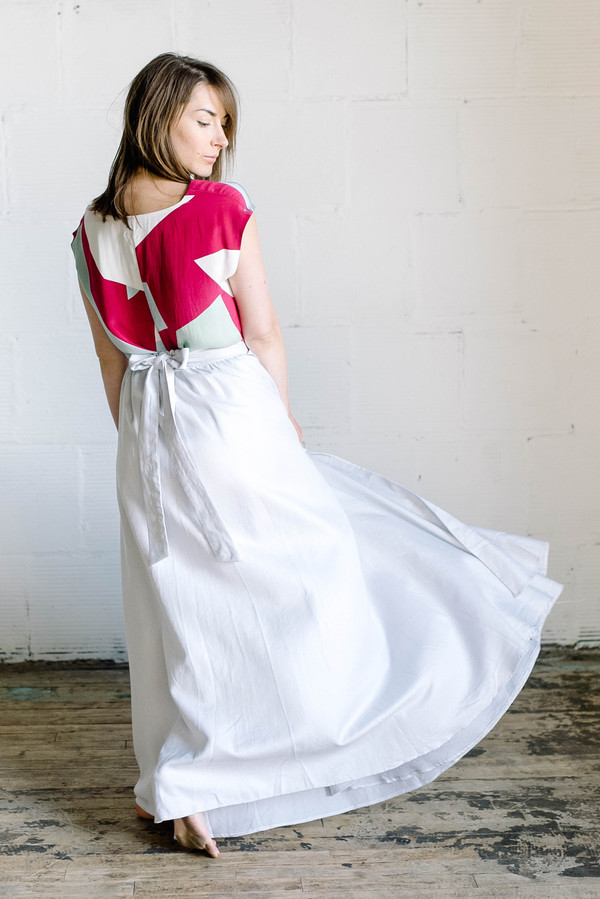 House of Gina Marie Wrap Maxi Skirt House of Gina Marie Wrap Maxi Skirt