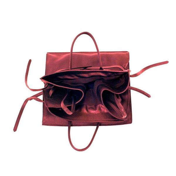 Four Sided Rectangular Bag in Red Four Sided Rectangular Bag in Red