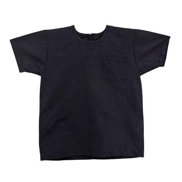 Slow and Steady Wins the Race White T-Shirt in Black Coated Linen Slow and Steady Wins the Race White T-Shirt in Black Coated Linen