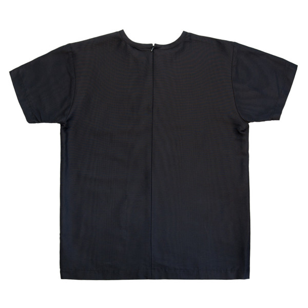 Slow and Steady Wins the Race White T-Shirt in Black Moire Slow and Steady Wins the Race White T-Shirt in Black Moire