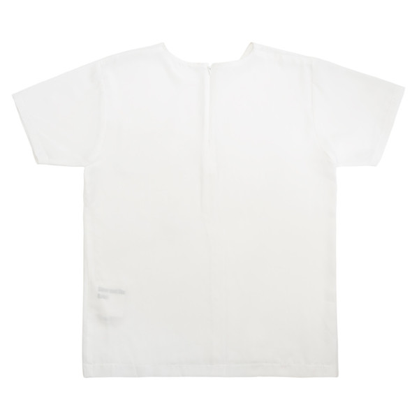 White T-Shirt in Silk White T-Shirt in Silk