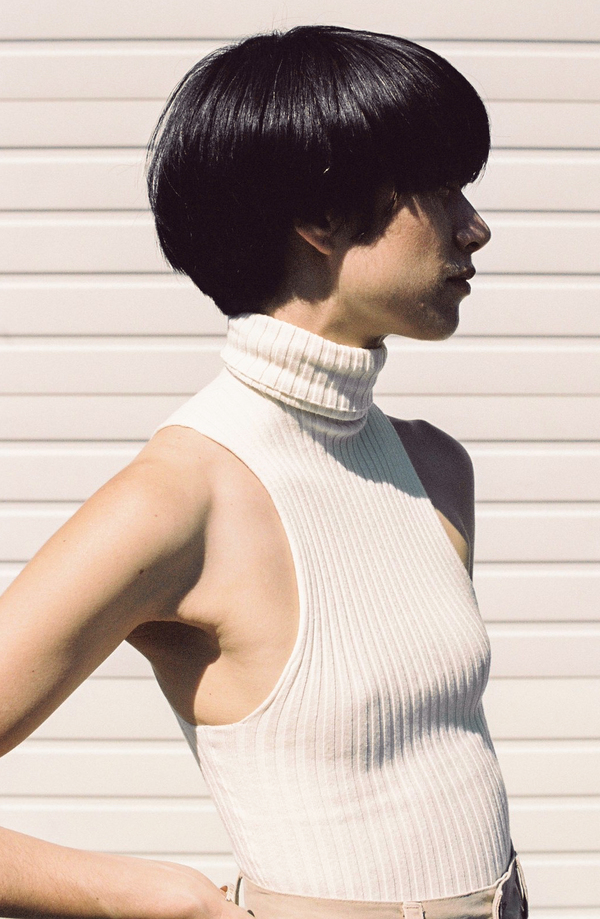 Giu Giu Nonna Sleeveless Turtleneck - ivory Giu Giu Nonna Sleeveless Turtleneck - ivory