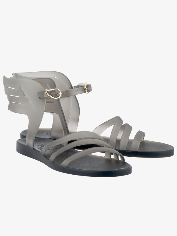 Ancient Greek Sandals Ikaria Jelly Dark Clear Ancient Greek Sandals Ikaria Jelly Dark Clear