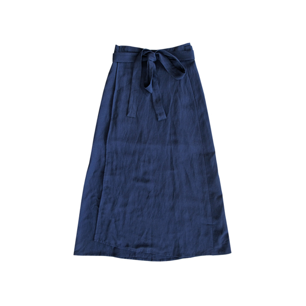Ali Golden Wrap Skirt - Blue Ali Golden Wrap Skirt - Blue