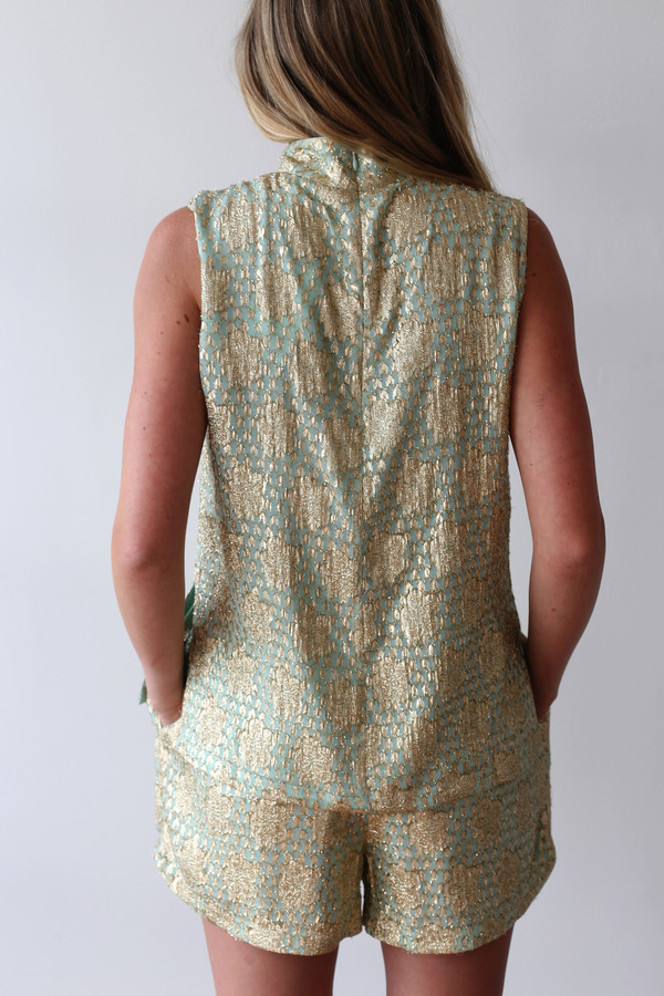 Ganni Emiko Jacquard Shorts Ganni Emiko Jacquard Shorts