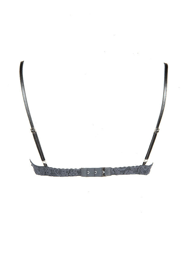 Only Hearts - Stretch Lace Underwire Bra in Gravel Only Hearts - Stretch Lace Underwire Bra in Gravel