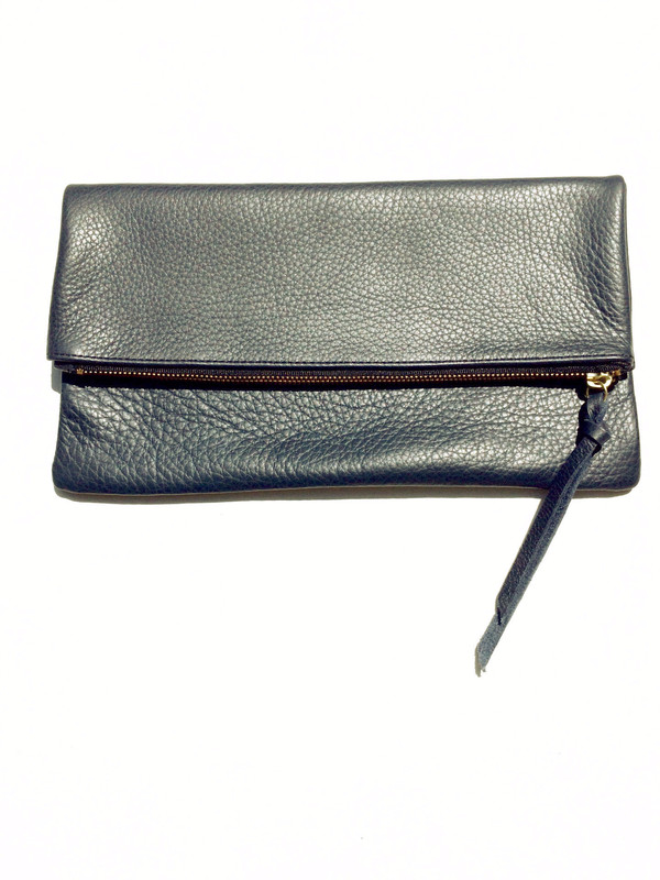 Oliveve Anastasia In Grey Pebbled Cow Leather Oliveve Anastasia In Grey Pebbled Cow Leather