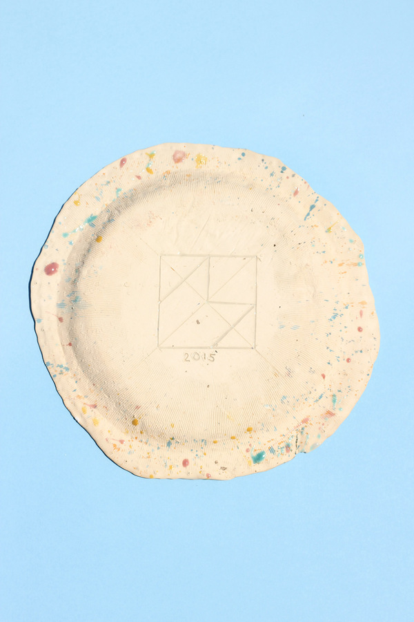 Minhs Little Pot Shop of Curiosities RAINBOW PLATE Minhs Little Pot Shop of Curiosities RAINBOW PLATE
