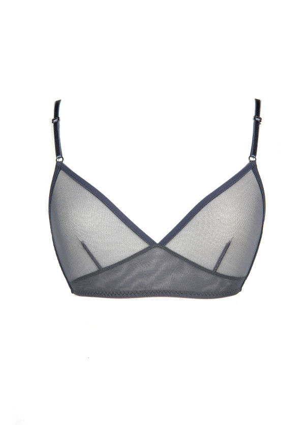 Only Hearts - Whisper Retro Bralette in Misty Only Hearts - Whisper Retro Bralette in Misty