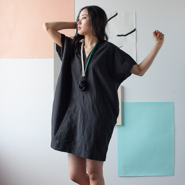 UZI - Oversized V Neck Dress UZI - Oversized V Neck Dress