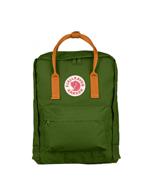Fjallraven Kanken Backpack Leaf Green Burnt Orange Fjallraven Kanken Backpack Leaf Green Burnt Orange