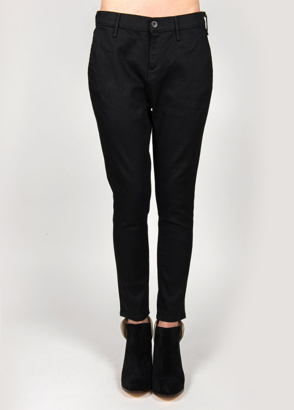 Rag & Bone - Dash Trouser in Black Resin Rag & Bone - Dash Trouser in Black Resin