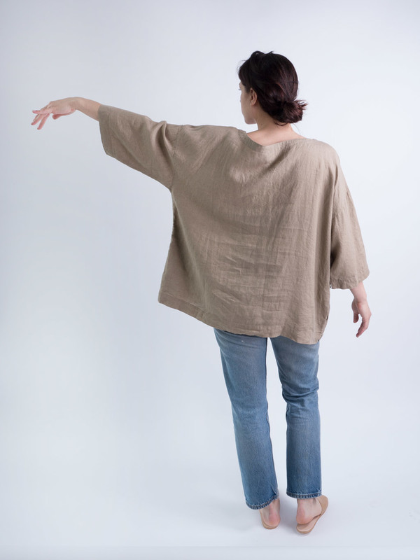 duo nyc,linen,top DUO NYC Vintage Linen Tunic duo nyc,linen,top DUO NYC Vintage Linen Tunic