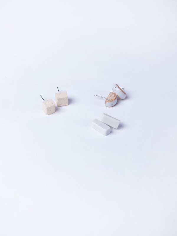 Jujumade Sugar Cube Earrings Jujumade Sugar Cube Earrings