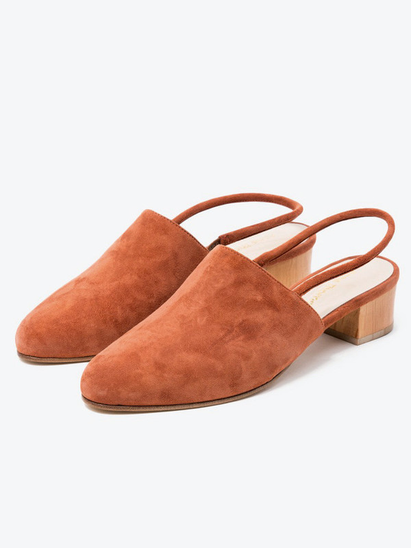 Anne Thomas Williamsburg Shoe Brown Anne Thomas Williamsburg Shoe Brown