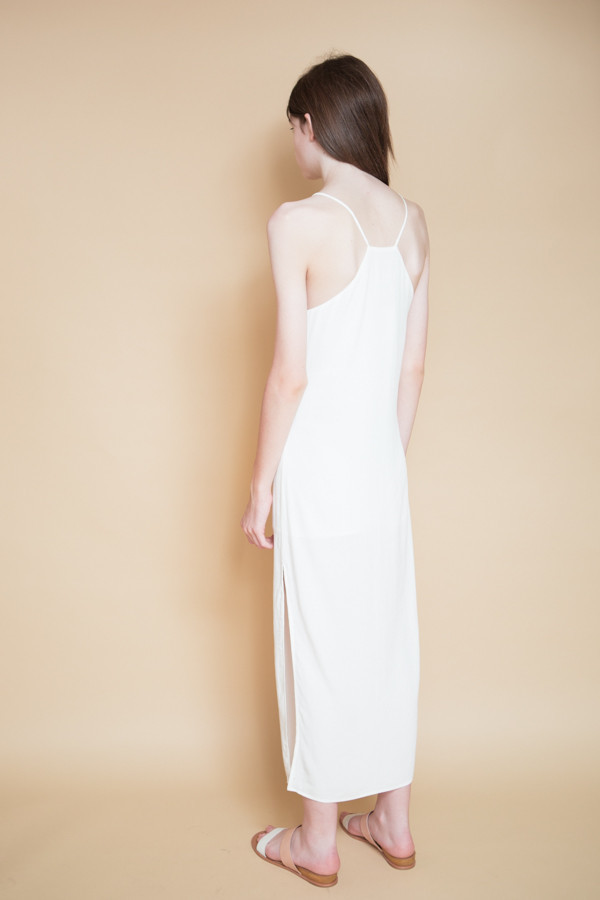 BLQ Basiq Tank Midi Dress / White BLQ Basiq Tank Midi Dress / White