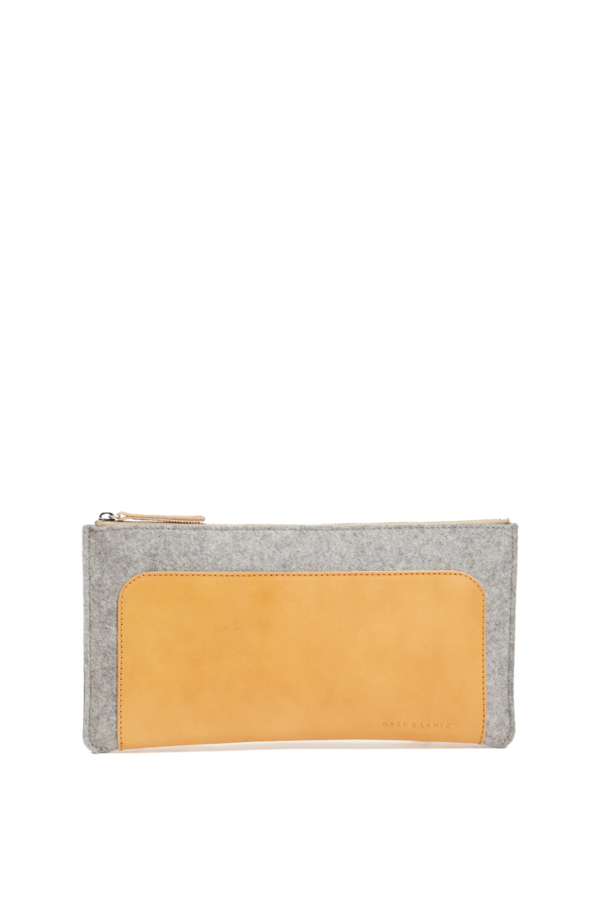 Andie clutch grey Andie clutch grey