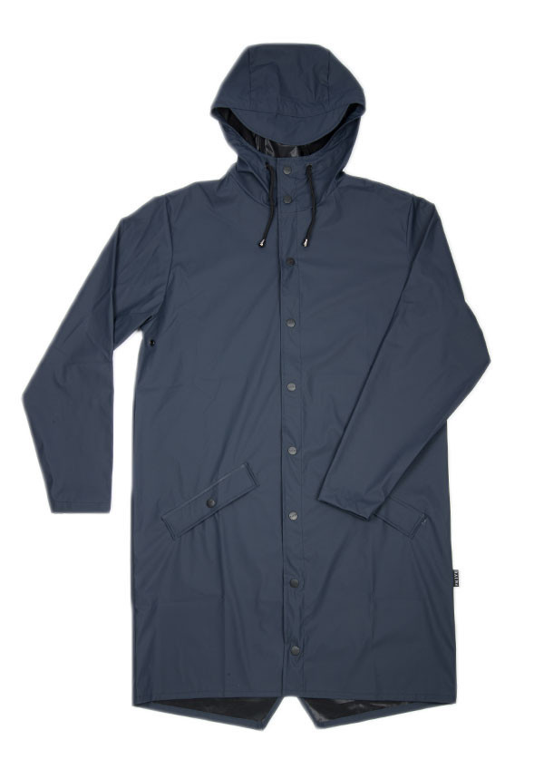 Rains - Long Jacket in Blue Rains - Long Jacket in Blue