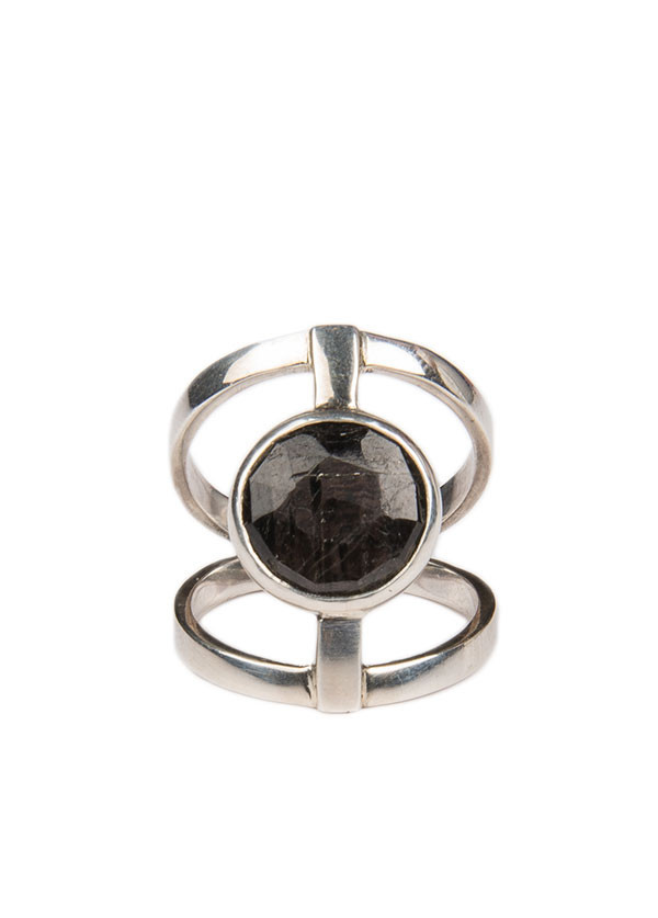 Reason & Madness Jewelry - Hypersthene Ring in Silver Reason & Madness Jewelry - Hypersthene Ring in Silver