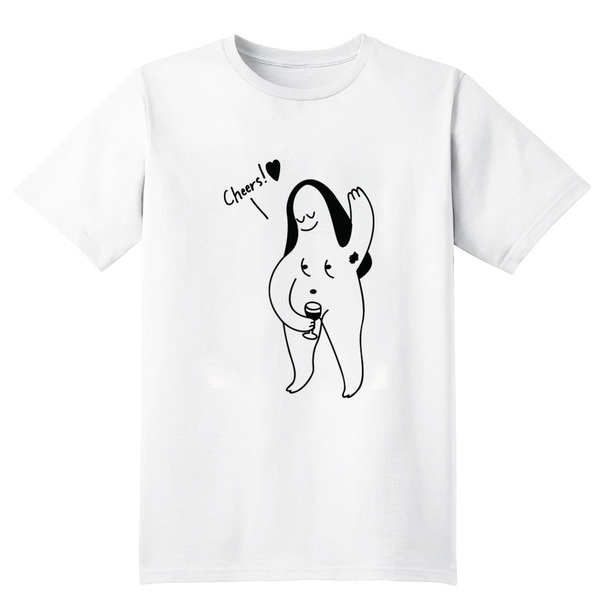 Camilla Engstrom Lim. Edition Cheers T-shirt Camilla Engstrom Lim. Edition Cheers T-shirt
