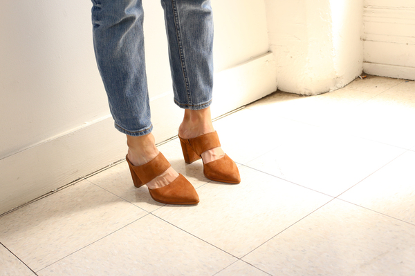 Intentionally Blank MISSY COGNAC SUEDE Intentionally Blank MISSY COGNAC SUEDE