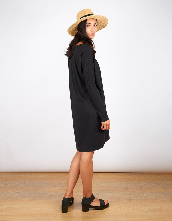 Kowtow Building Block Oversized Dress Black Kowtow Building Block Oversized Dress Black