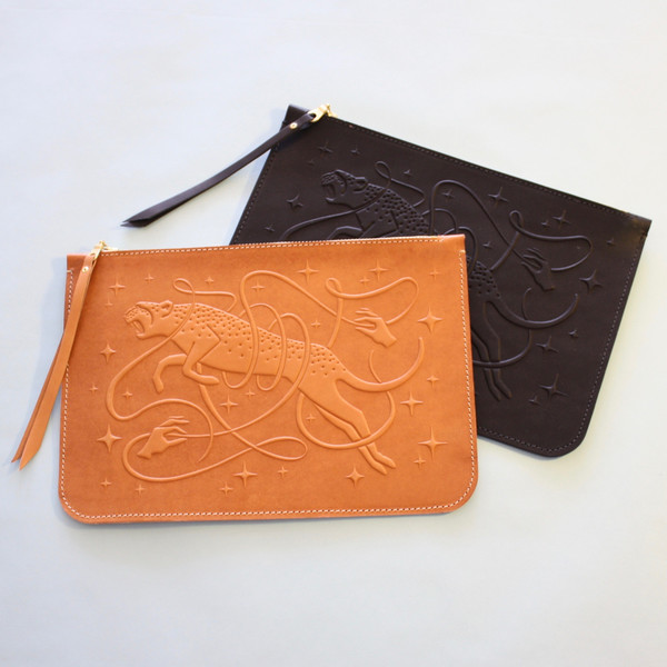 Animal Handmade hex pouch Animal Handmade hex pouch