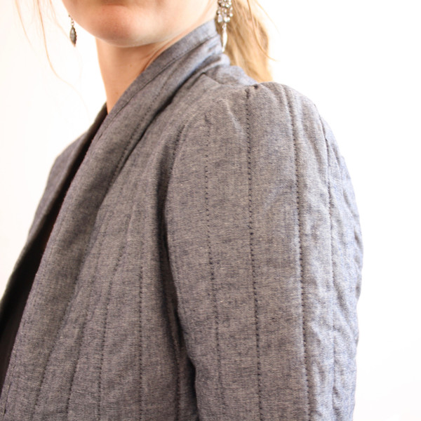 Crawford Denim Quilted Jacket Crawford Denim Quilted Jacket