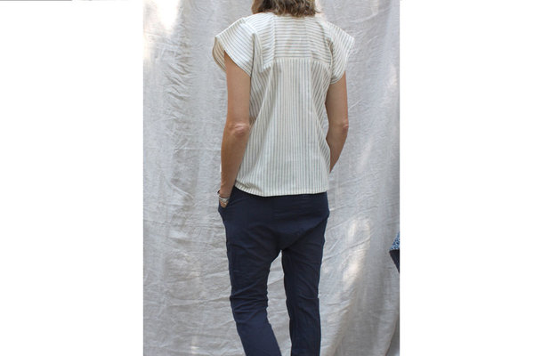 Sayulita Shirt in Souk Stripe Sayulita Shirt in Souk Stripe
