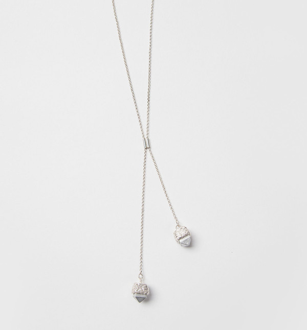 Article 22 Ashes Stud Lariat Necklace Article 22 Ashes Stud Lariat Necklace