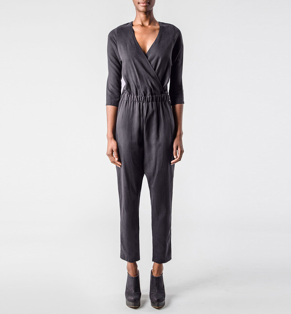 H. Fredriksson Jumpsuit Coal H. Fredriksson Jumpsuit Coal