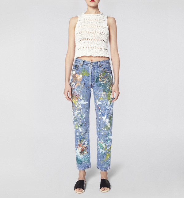 VOZ Knit Crop Top Ivory VOZ Knit Crop Top Ivory