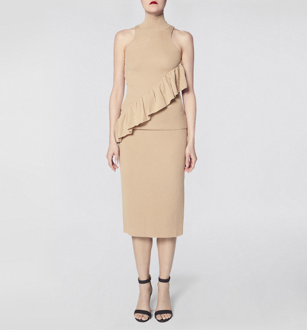 Ryan Roche Skirt Camel Ryan Roche Skirt Camel
