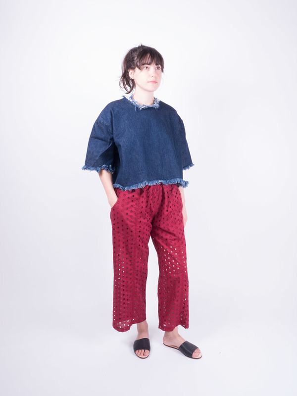 Nikki Chasin Patch Pant Nikki Chasin Patch Pant
